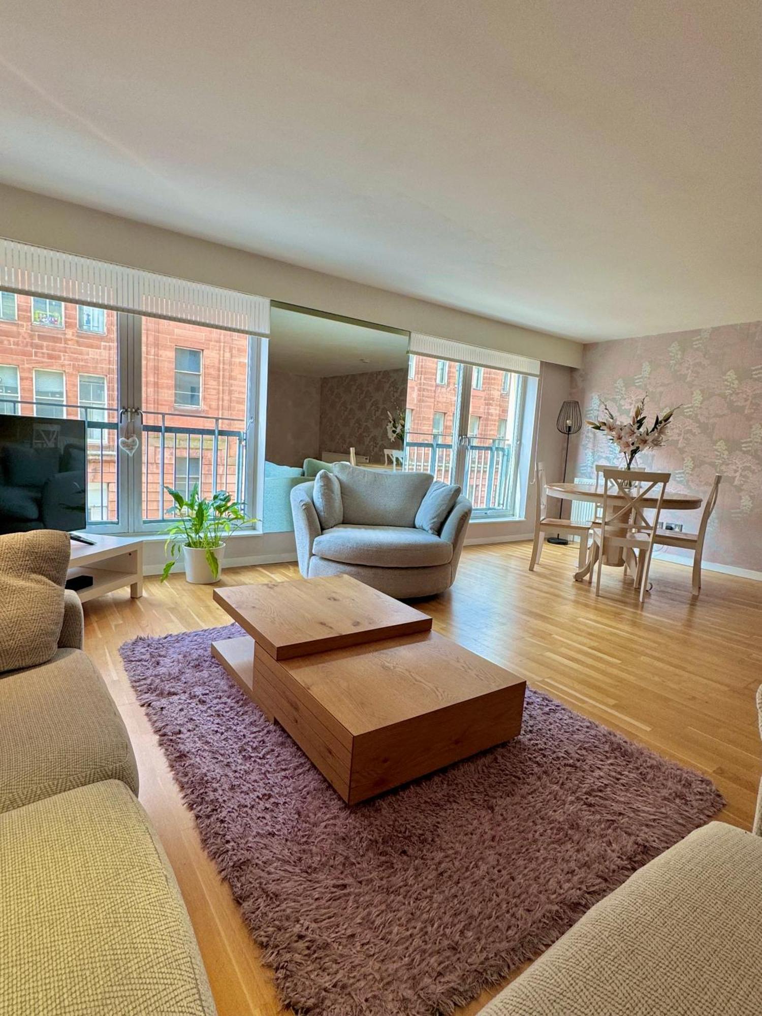 Merchant City Luxury 2 Bedroom Apartment With Secure Parking Available On Request Glasgow Extérieur photo